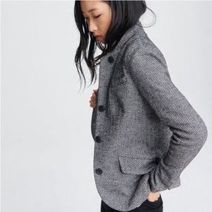 Rag & Bone Slade Herringbone Button Up Jacket/Blazer Size 4